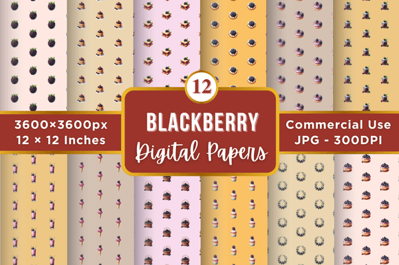 Blackberry Digital Paper Patterns: A Strategic Asset for Creative Professionals