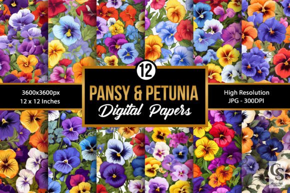 Exploring the Practical Value of Pansy Petunia Flowers Patterns