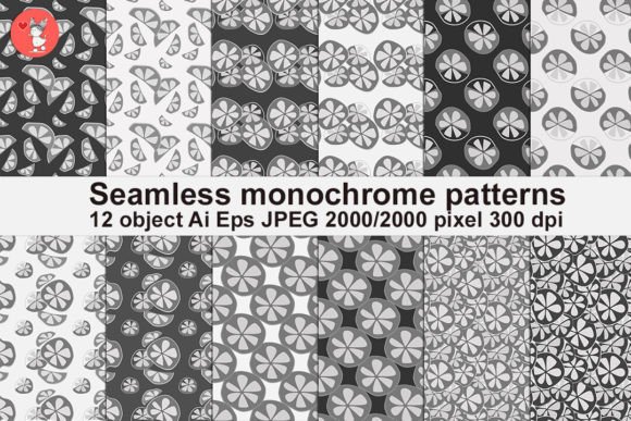 Seamless Monochrome Patterns: A Practical Resource for Designers