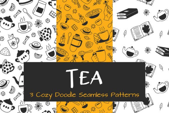 Tea Cozy Doodle Seamless Patterns: The Heart of Modern Hygge Design